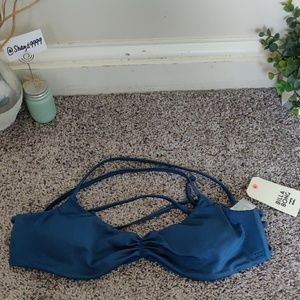 Billabong  blue crossback Sol Seacher bikini  S/M